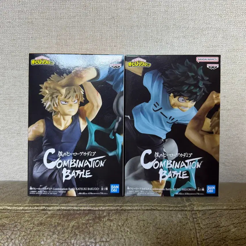 [BUNJANG] My Hero Academia Combination Battle 2-Set Figure (Sealed) / 히로아카 나히아 콤비네이션배틀 2종세트 미개봉