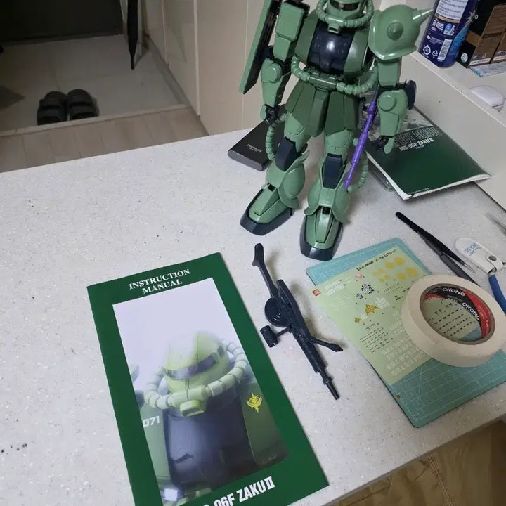 [BUNJANG] Bandai MS-06F Zaku II PG Model Kit / pg 자쿠2 MS-06F 프라모델 건담