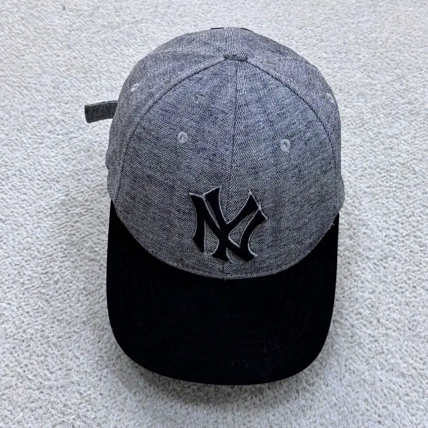 [BUNJANG] MLB New York Yankees Logo Color Block Baseball Cap / F MLB 뉴욕양키스 로고 배색 볼캡 0424E