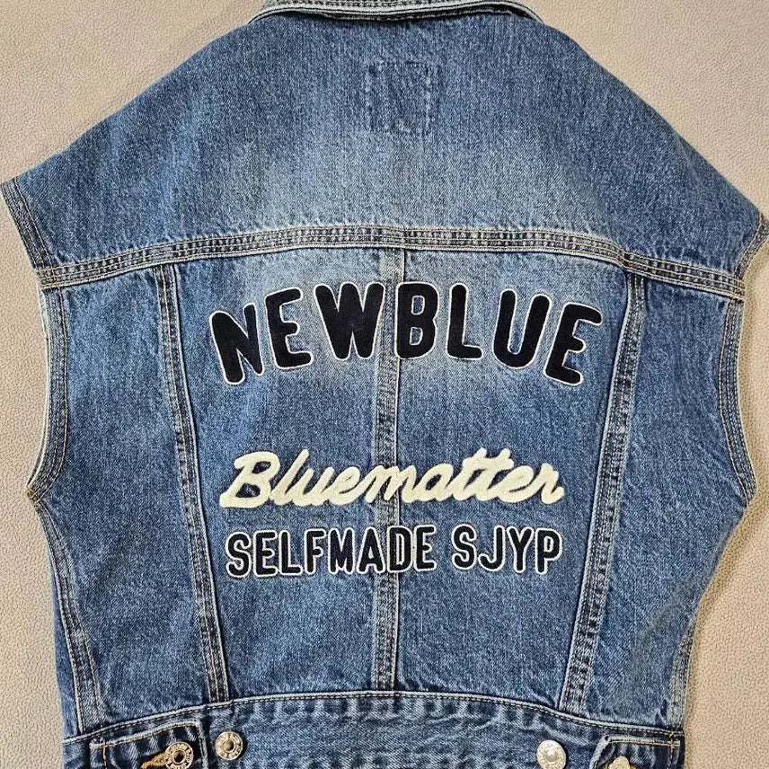 [BUNJANG] S.JYP Collection Denim Vest / 데님조끼