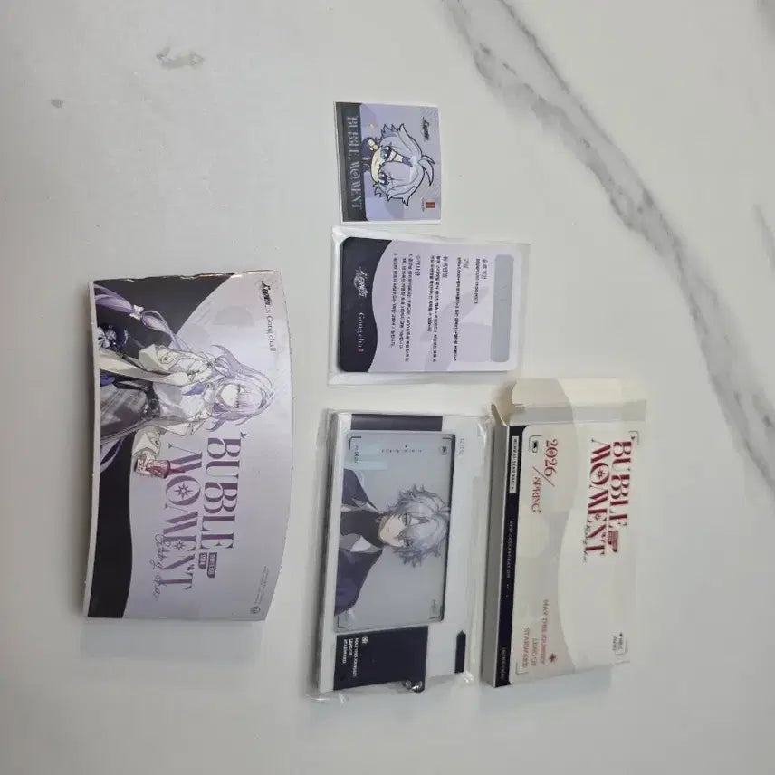 [SOLD OUT] 공차 붕괴스타레일 슬라이드키링,포카,스티커,컵홀더