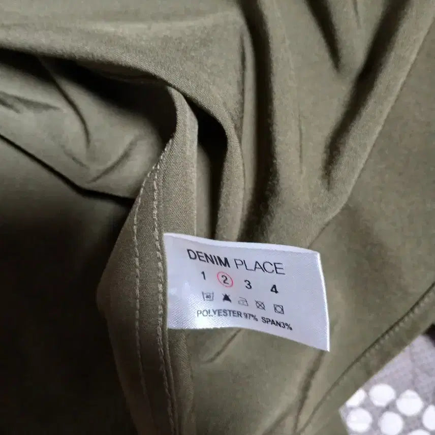 [BUNJANG] Denim Place Khaki Shirt / 데님플레이스 카키색 셔츠 남방