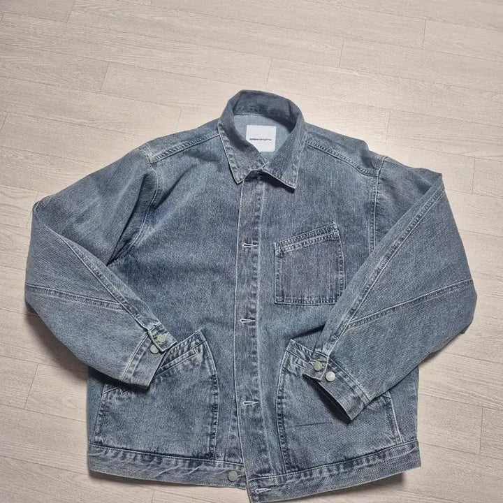 [BUNJANG] Espionage Denim Trucker Jacket / 에스피오나지 데님 트러커 자켓 새상품급