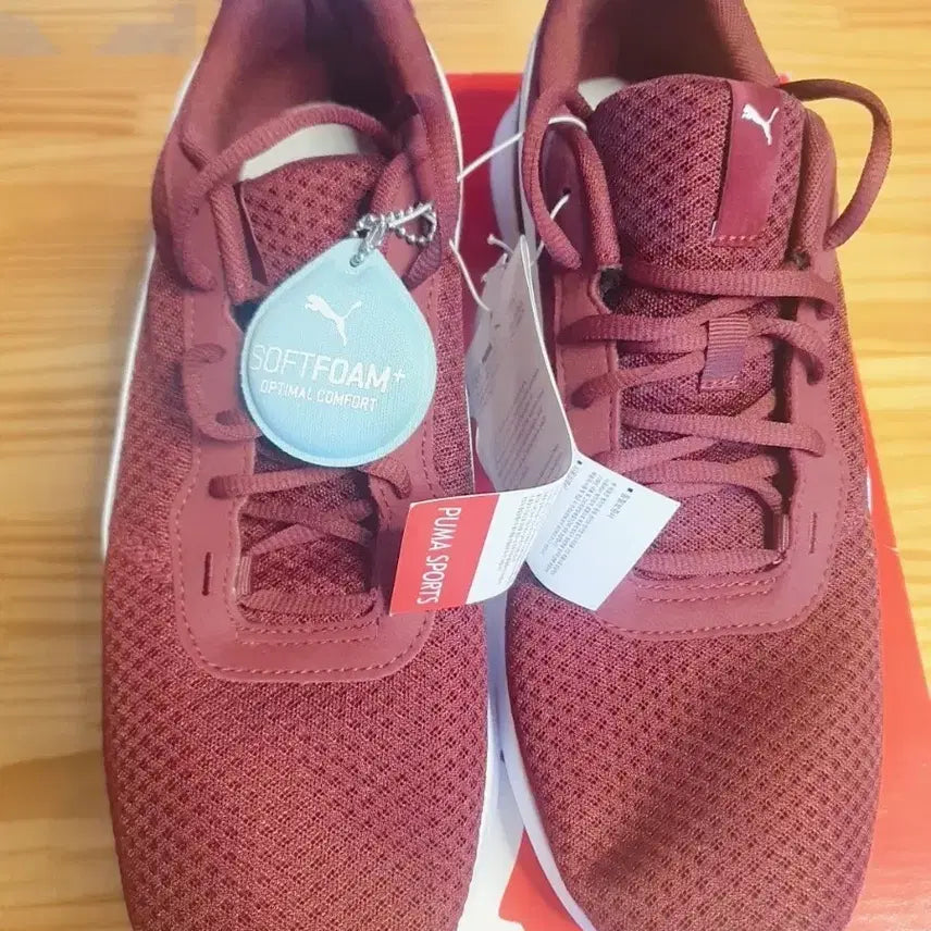 [BUNJANG] Puma Running Shoes Burgundy / 푸마 런닝화 버건디 새상품