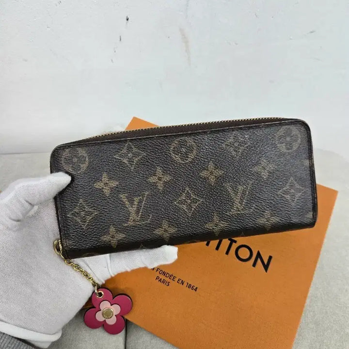 [BUNJANG] Louis Vuitton Clemence Long Wallet / [보증서 정품] 루이비통 클레망스 장지갑