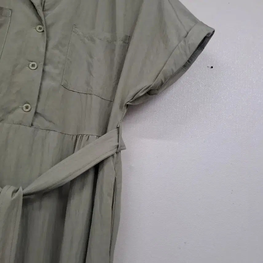 [BUNJANG] Cool Cotton Long Dress (M) / 시원한 면 롱원핏M