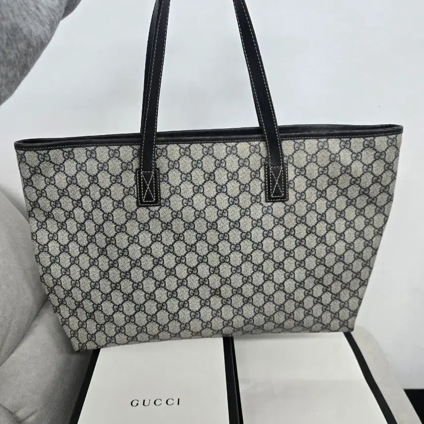 [BUNJANG] Gucci Signature Tote Bag / [정품] 구찌 시그니처 토트백