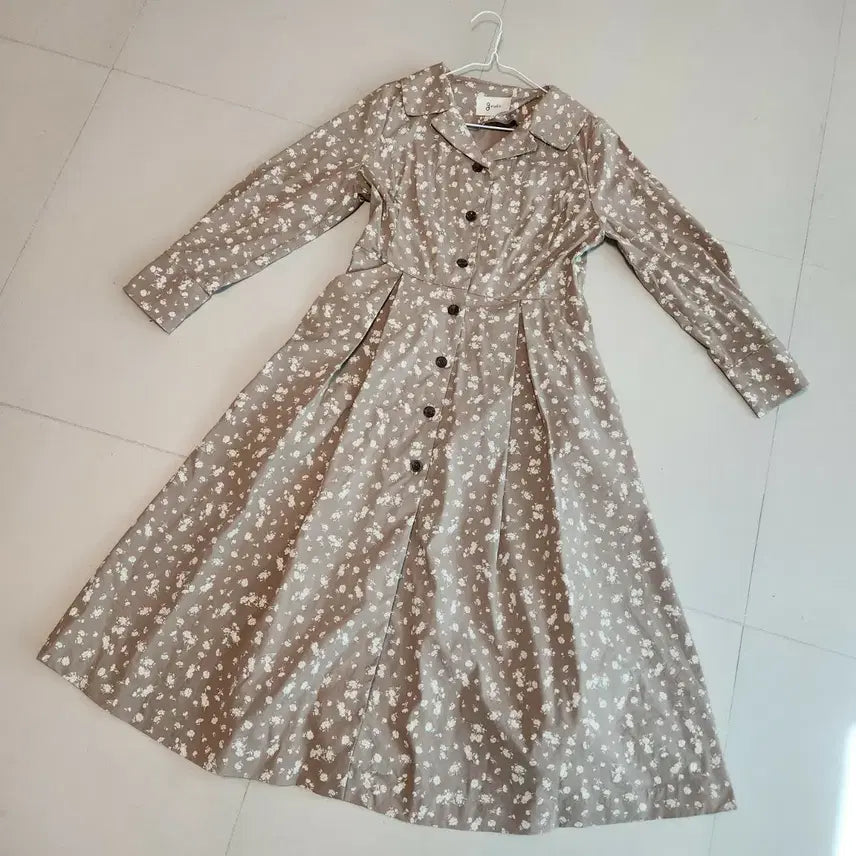 [BUNJANG] G Studio Flower Pattern Long Dress / 지스튜디오 23SS 플라워 패턴 롱 원피스 66