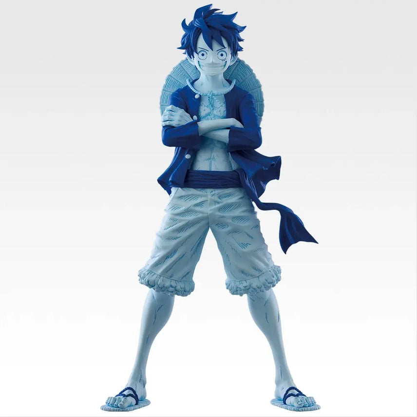 [BUNJANG] One Piece Base Shop Luffy (Blue) Figure / (미개봉) 원피스 베이스샵 한정판 루피 (블루)