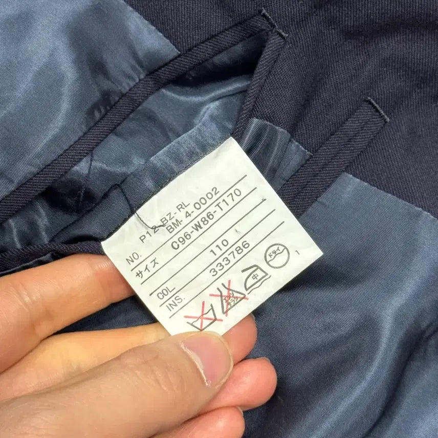 [SOLD OUT] 폴로랄프로렌 재팬 금장 네이비 블레이저 자켓 100