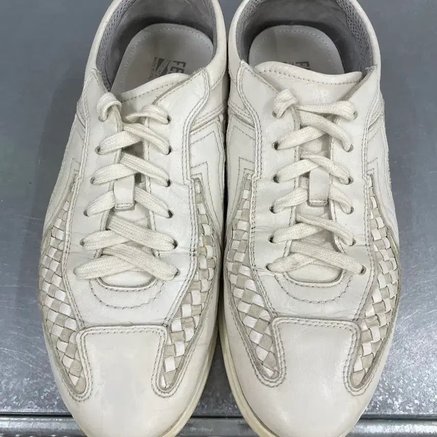 [BUNJANG] Ferragamo Intrecciato Sneakers / 페레가모 인트레치아토 스니커즈 7 (gr-4674)