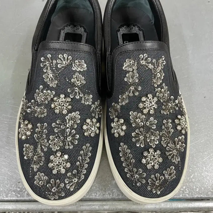 [BUNJANG] Dior Denim Slip-on 35 / 디올 데님 슬립온 35 (gr-4671)