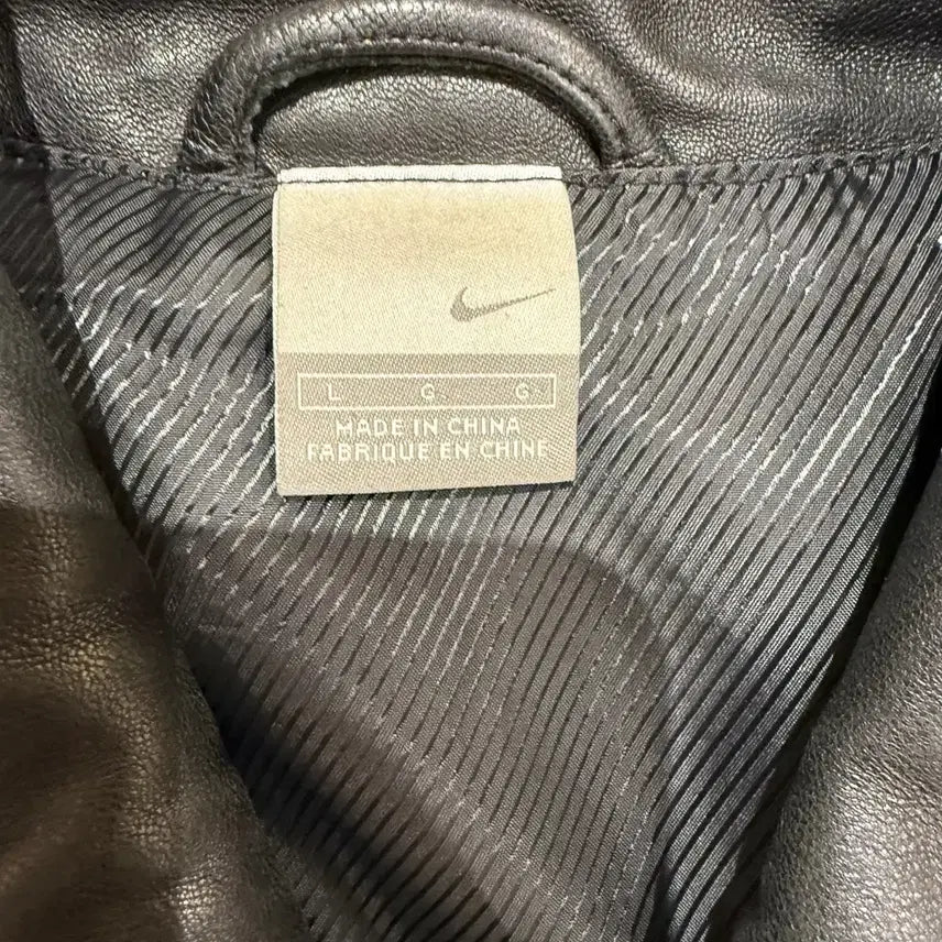 [BUNJANG] Nike NSW 2000s Lambskin Leather Jacket / 2000s 나이키 NSW 양가죽 자켓 (레어)