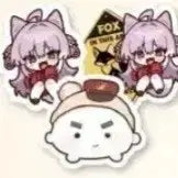 [BUNJANG] Stellive Tenko Shibuki Removable Sticker Pack / 결제용