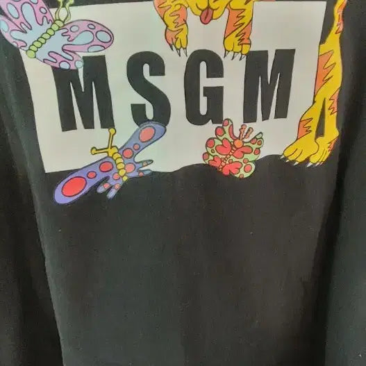 [BUNJANG] MSGM Black Graphic T-Shirt / msgm티