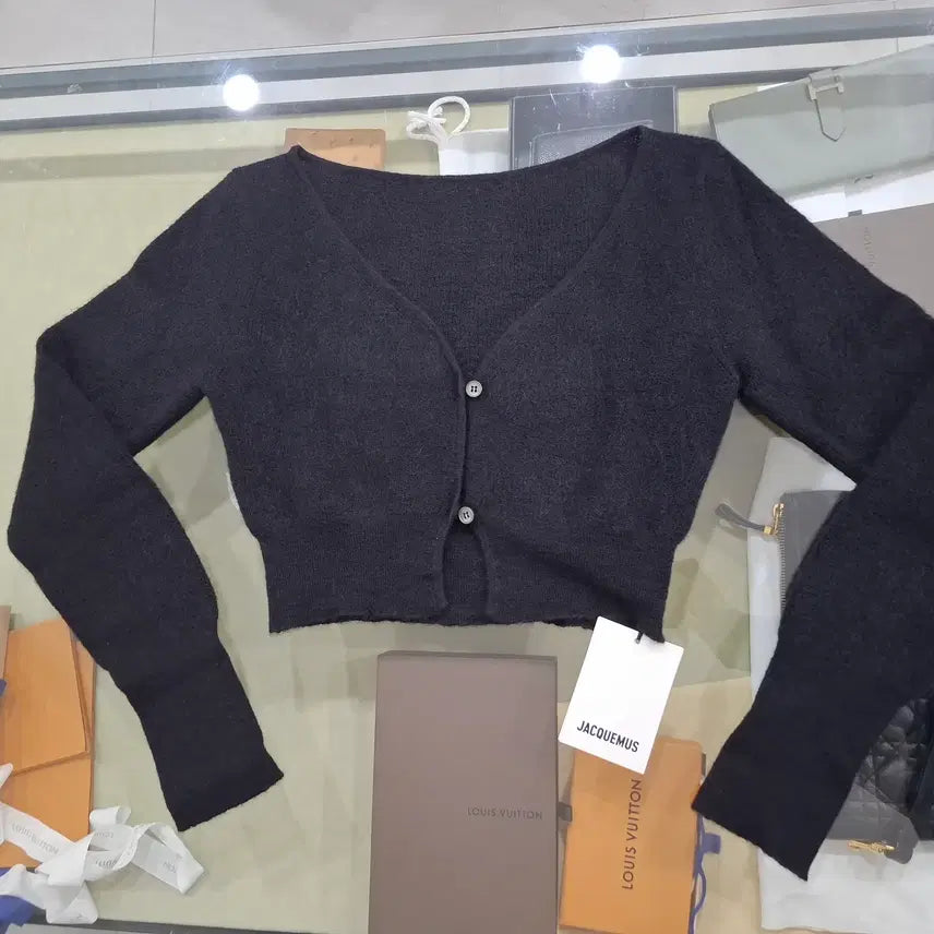 [BUNJANG] Jacquemus Crop Cardigan / 자크뮈스 크롭 가디건