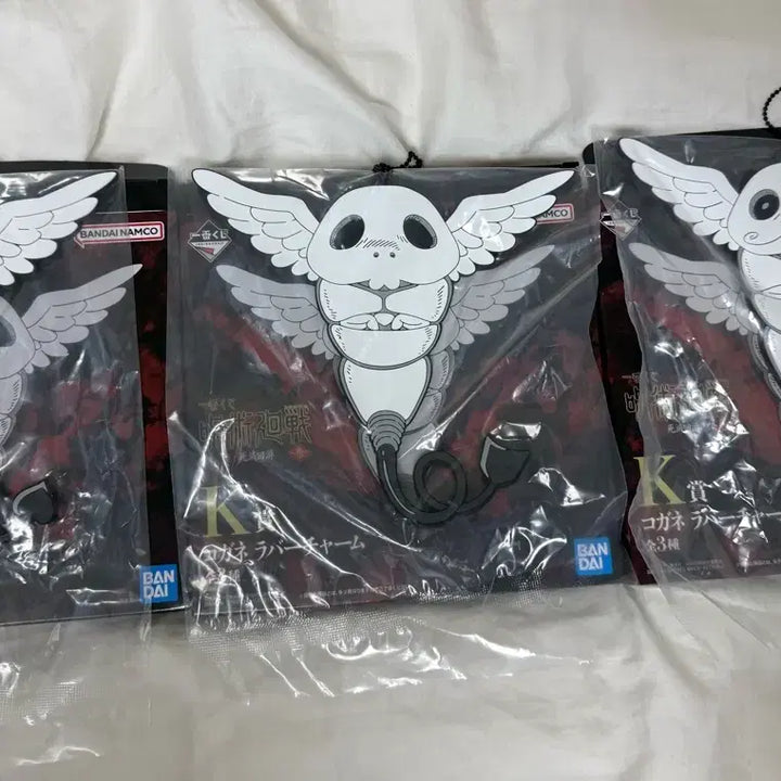 [SOLD OUT] 주술회전 제일복권 사멸회유 K상 코가네 러버참 3종 전종 풀셋 일괄