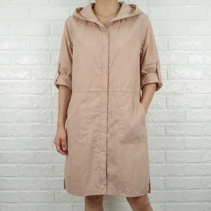 [BUNJANG] BCBG Hooded Long Jumper / [66]BCBG비씨비지 후드 롱 점퍼