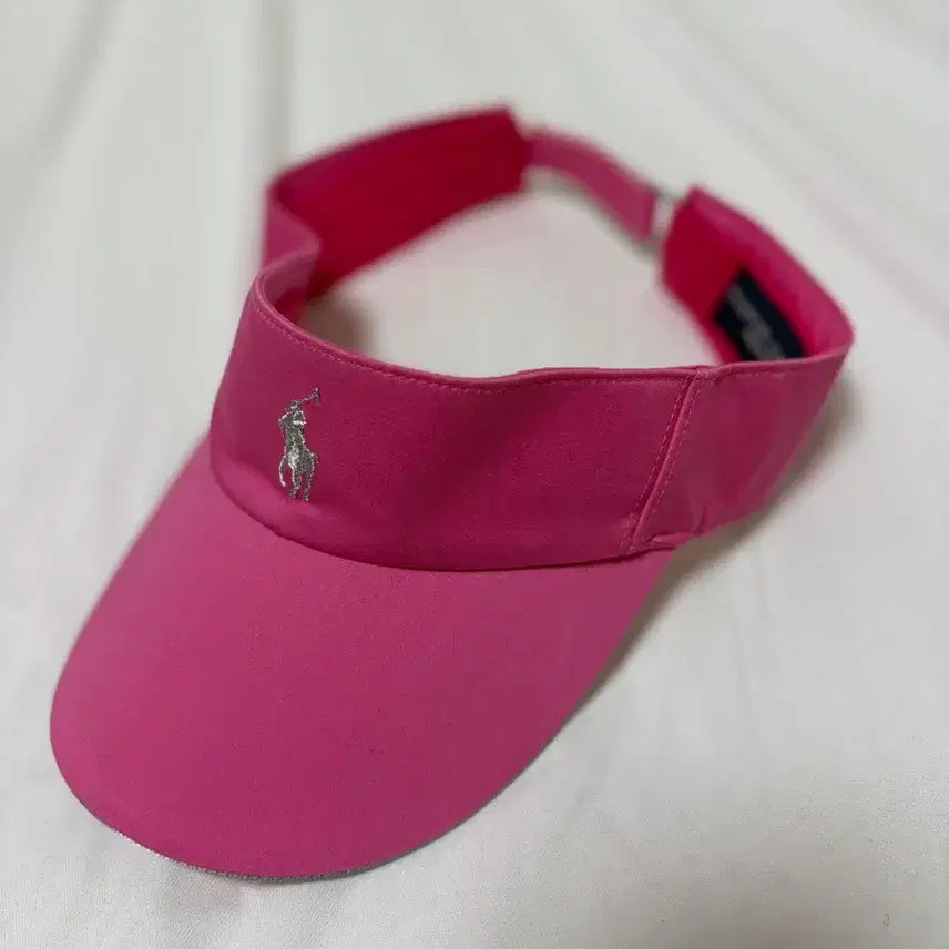 [BUNJANG] Polo Ralph Lauren Pink Sun Cap / 폴로 랄프로렌 핑크색 썬캡