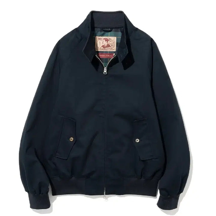 [BUNJANG] Renets Cotton Harrington Jacket Navy Size 3 / 리넥츠 코튼 헤링턴 자켓 네이비 3사이즈