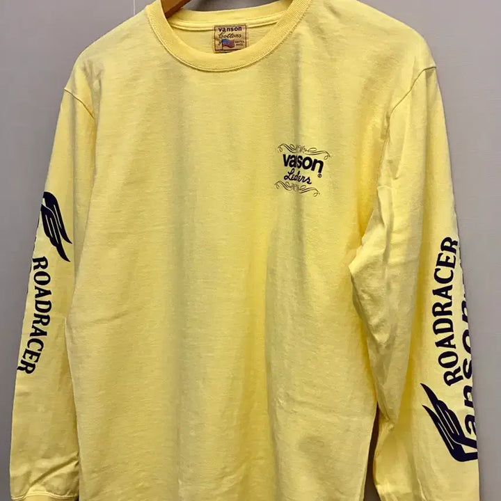 [BUNJANG] Vanson Racer Motorcycle Long Sleeve T-Shirt / (L/100)Vanson 밴슨 로드레이서 모터사이클 롱슬리브 티셔츠