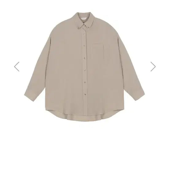 [BUNJANG] PVCS Oversized Comfort Shirt Beige / pvcs 오버핏 컴포트 셔츠 베이지