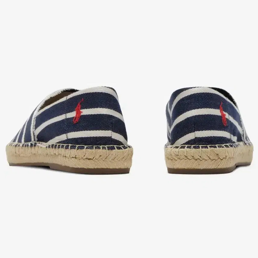 [BUNJANG] Polo Ralph Lauren Sebio Pattern Espadrilles / 폴로 랄프로렌 남성 캔버스 멀티 스트라이프 세비오 패턴 에스파드류 42