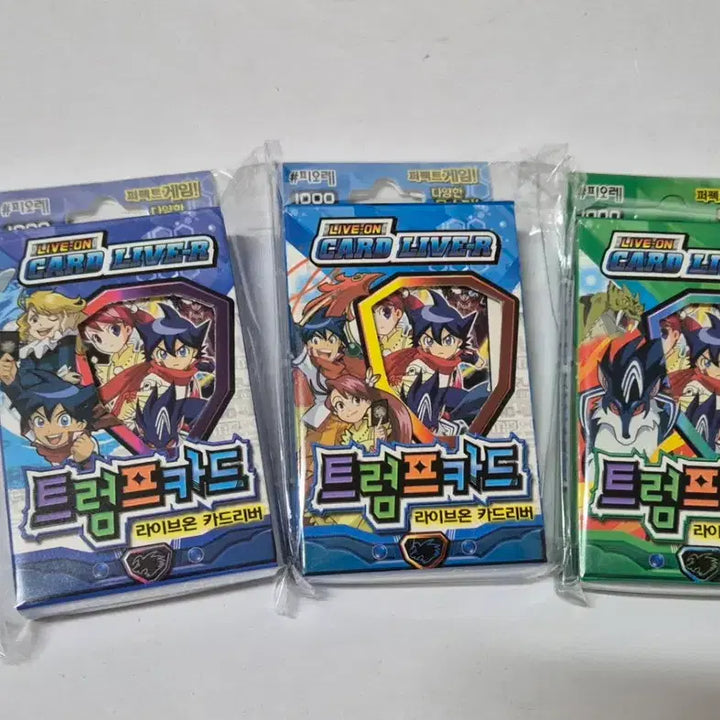 [SOLD OUT] 고전  라이브온 카드리버 트럼프카드