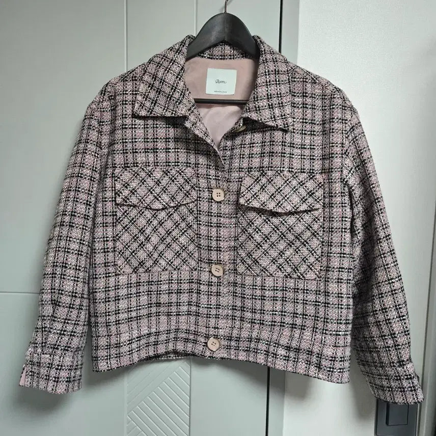 [BUNJANG] Roem Tweed Check Jacket / 로엠 트위드 체크 자켓