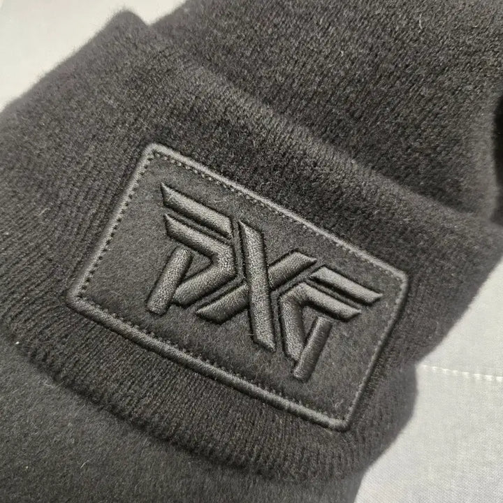 [BUNJANG] PXG Black Logo Beanie / (미사용) PXG 블랙 로고 비니 모자