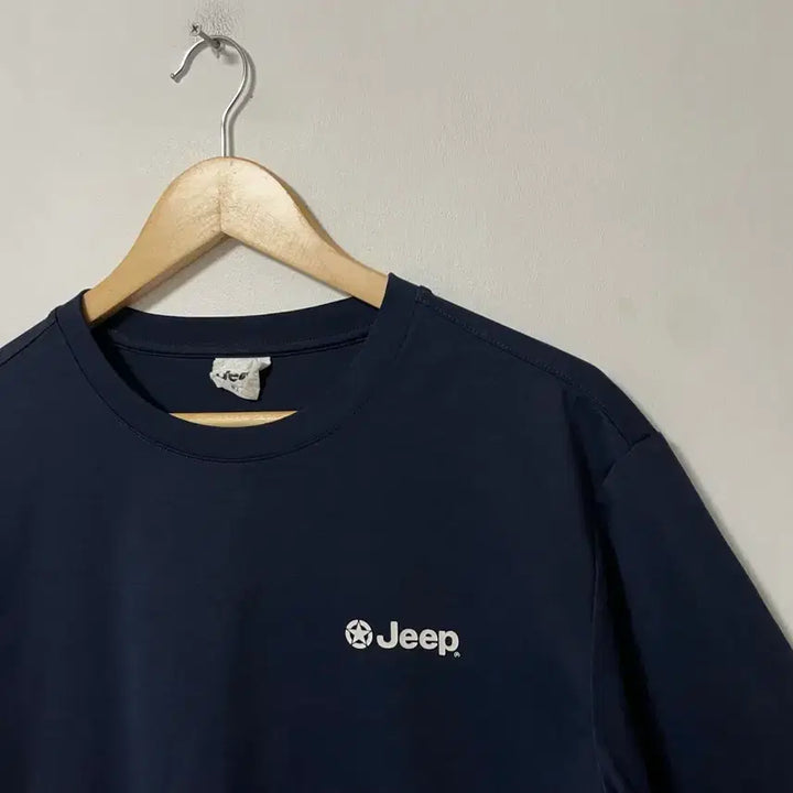 [BUNJANG] Jeep Loose Fit Functional Span T-Shirt / 110 Jeep 지프 루즈핏 기능성 스판 반팔티 정품