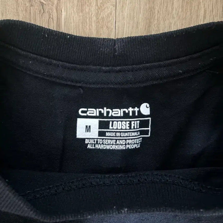 [BUNJANG] Carhartt Black T-shirt / 칼하트 반팔