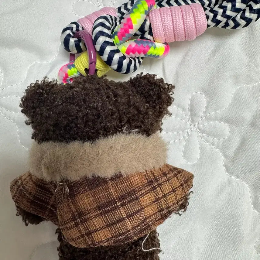 [BUNJANG] Teddy Bear Keyring Bag Charm / 곰돌이 인형 키링 가방고리 스트랩