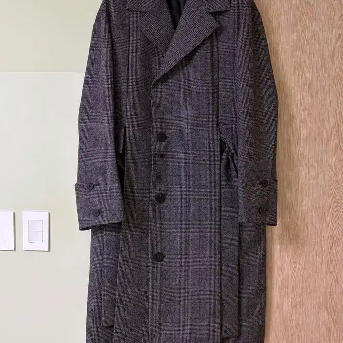 [SOLD OUT] 우영미 21fw 메인 체크 코트 판매