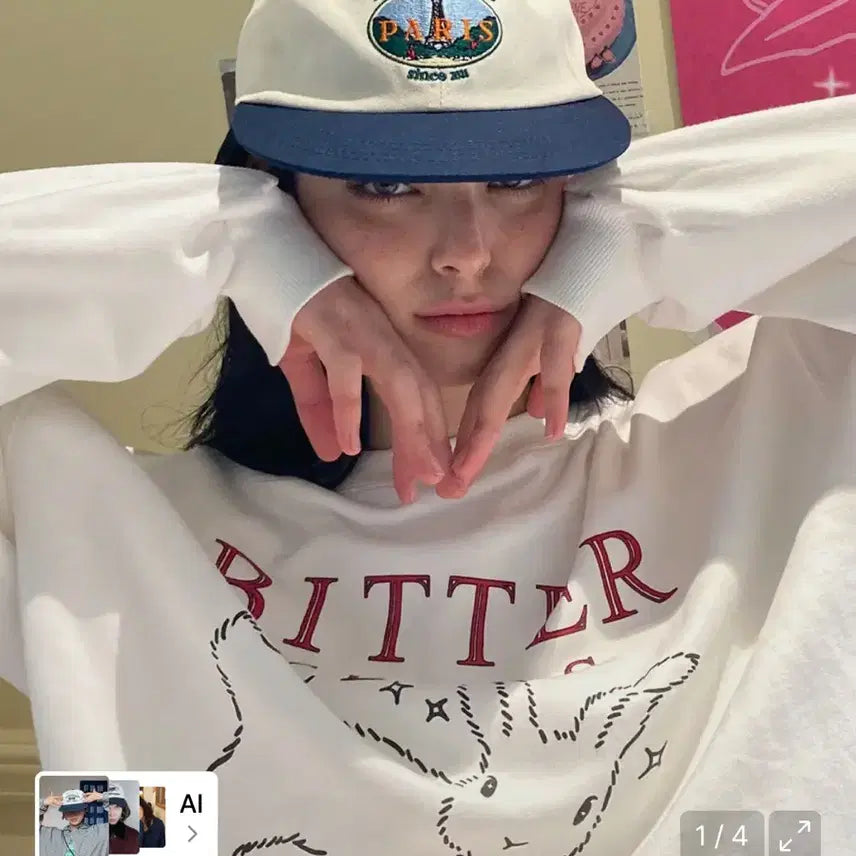 [BUNJANG] BITTER CELLS BT Paris Cap Navy / 비터셀즈 BT 파리스 캡-네이비