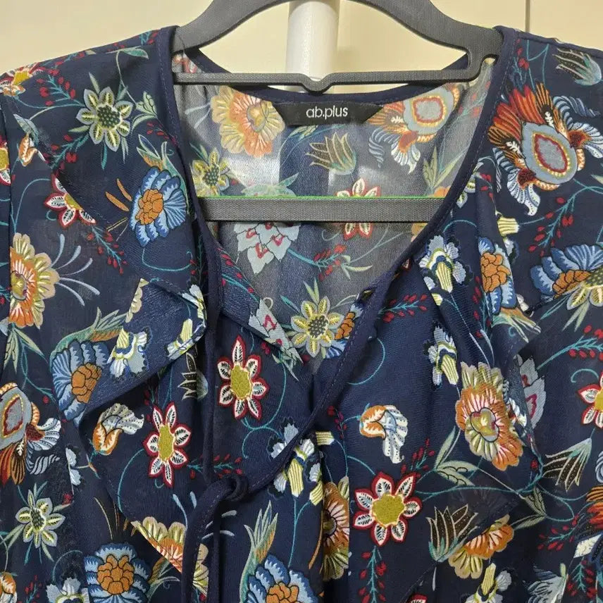 [BUNJANG] abplus Floral Long Dress / abplus 꽃무늬 롱 원피스