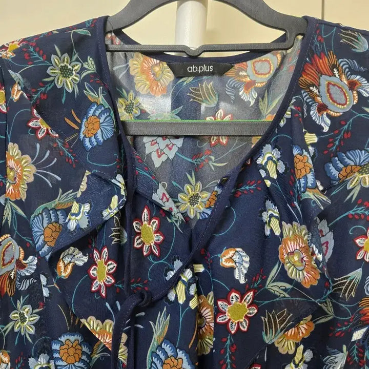 [BUNJANG] abplus Floral Long Dress / abplus 꽃무늬 롱 원피스
