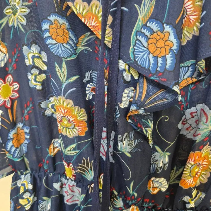 [BUNJANG] abplus Floral Long Dress / abplus 꽃무늬 롱 원피스