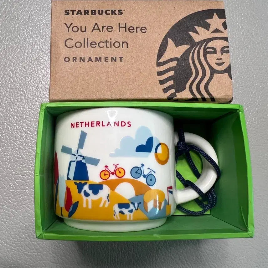 [BUNJANG] Starbucks You Are Here Collection Netherlands Espresso Cup Ornament / 스타벅스 유아히어 네덜란드 시티컵 에스프레소잔