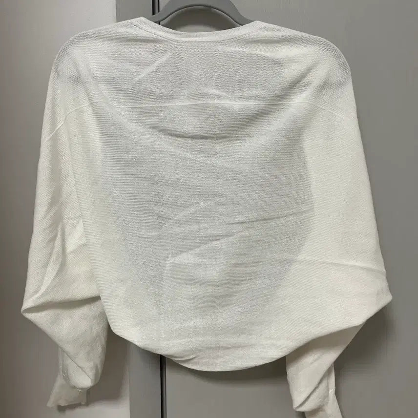 [BUNJANG] Objet Bolero Spring/Summer Cardigan - White/Ivory / 오브제 볼레로 봄여름 가디건 화이트아이보리