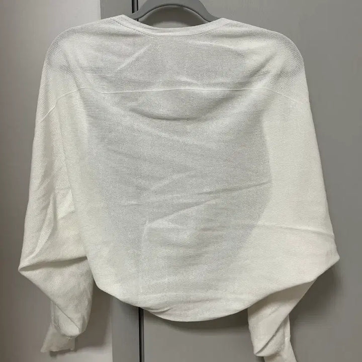 [BUNJANG] Objet Bolero Spring/Summer Cardigan - White/Ivory / 오브제 볼레로 봄여름 가디건 화이트아이보리