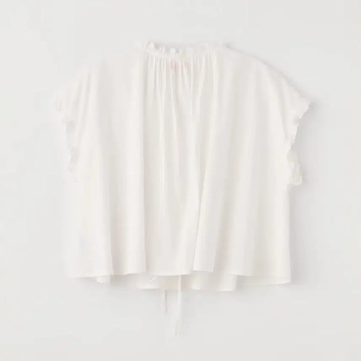 [SOLD OUT] 셀리테일즈 SCALLOP FRILL BLOUSE_WHITE 블라우스