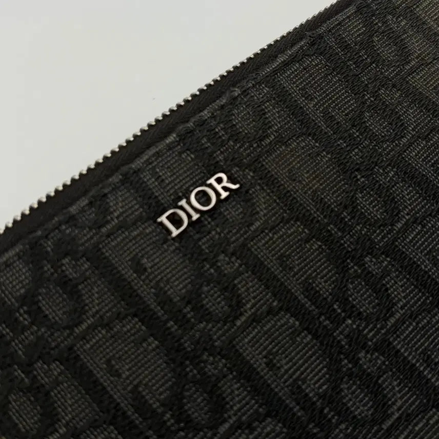 [BUNJANG] Dior Oblique Clutch Black / [정품/감정서] 디올 오블리크 클러치 블랙