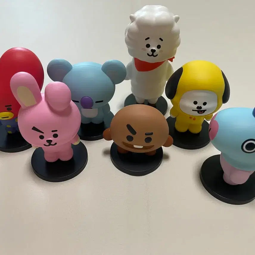 [BUNJANG] bt21 피규어(모니터피규어 아님) / bt21 피규어(모니터피규어 아님) 일괄