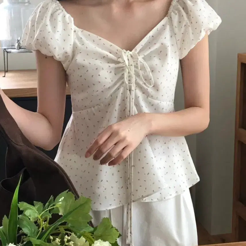 [BUNJANG] Forest Hitch Blouse / forest 포레스트 히치 블라우스
