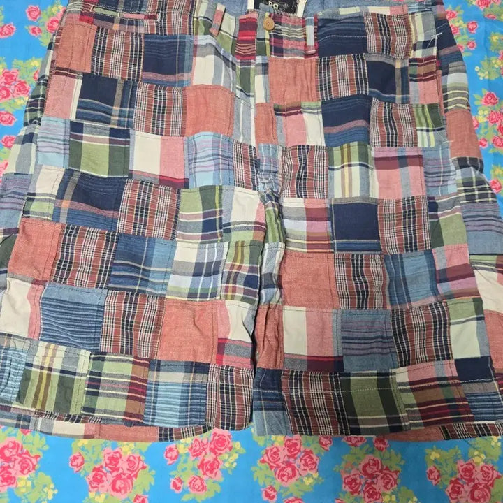 [BUNJANG] RRL Patchwork Shorts 36 / 더블알엘 패치워크 팬츠 36
