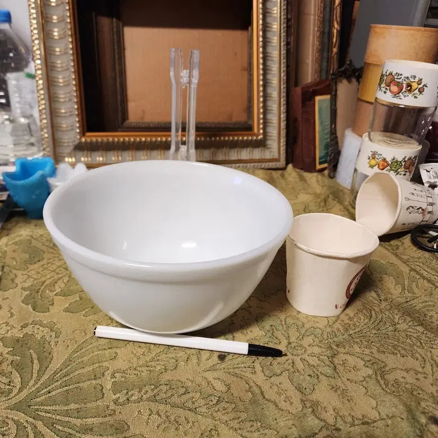 [BUNJANG] Vintage Pyrex Bowl / USA 오래된 빈티지 파이렉스 볼지름18.4cm 높이9.3cm