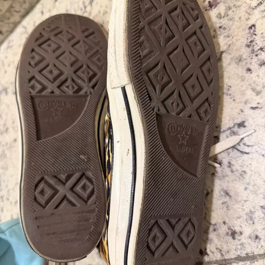 [BUNJANG] Wackomaria Converse Leopard Print Sneakers / 와코마리아 컨버스 280