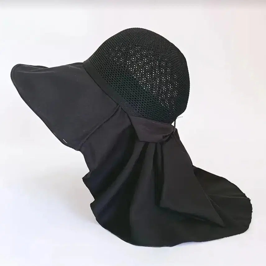 [SOLD OUT] 햇빛 가림 모자 블랙
