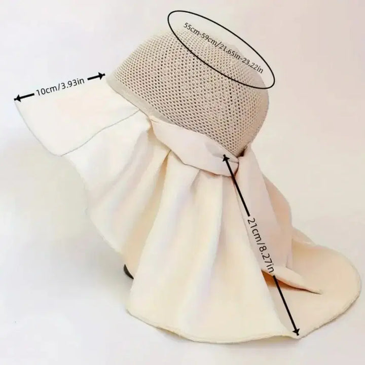 [SOLD OUT] 햇빛 가림 모자 블랙